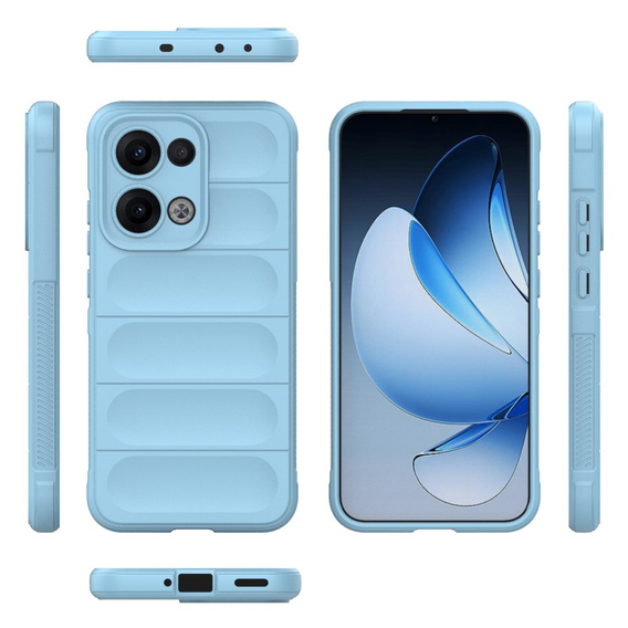Etui do Oppo Reno 13, Gaming Shockproof, niebieskie