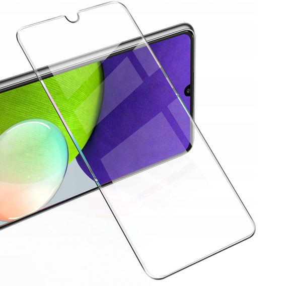 2x Szkło Hartowane do Samsung Galaxy A22 5G, ERBORD 9H Hard Glass, szybka