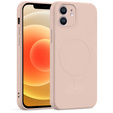 Etui Silicone Mag Cover do iPhone 11, Różowy