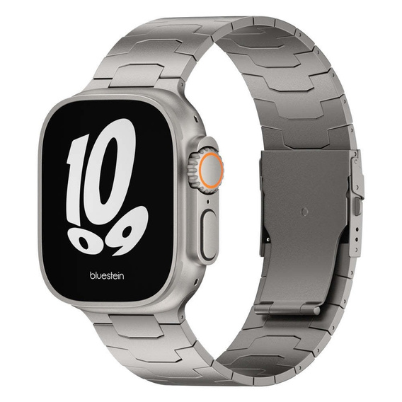 Bransoleta do Apple Watch 1/2/3/4/5/6/7/8/9/10/11/SE Ultra 1/2/3 42/44/45/46/49mm, Tytanowa