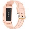 Pasek z Etui do Huawei Band 6 / Huawei Band 7, Różowy