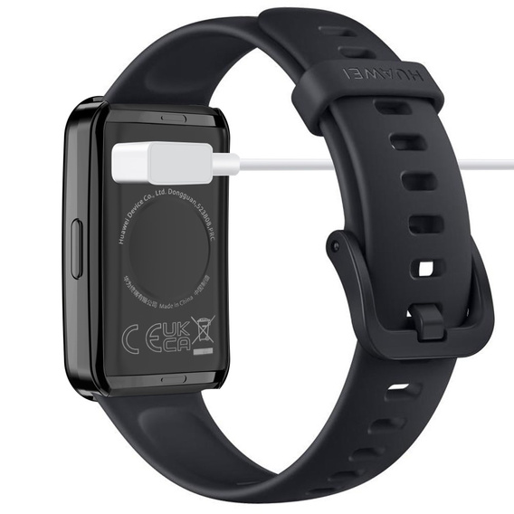 2w1 Etui z Osłoną Silikonową do Huawei Band 8 / Huawei Band 9 / Huawei Band 10, Czarne