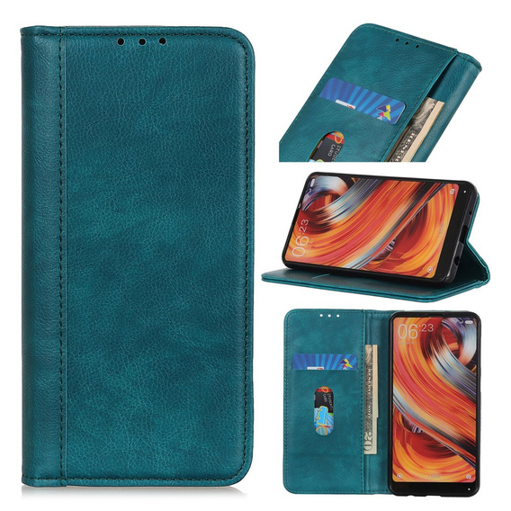 Etui do Motorola Edge 50 Neo 5G / Thinkphone 25 5G z funkcją podstawki – zielone