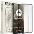 2x Szkło Hartowane do Motorola Edge 60 Pro, ERBORD 3D pełne, szybka na cały ekran