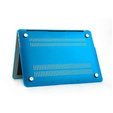 Etui do Macbook Air 13 A1466/A1369, Hard Case, Półprzezroczysty Niebieski