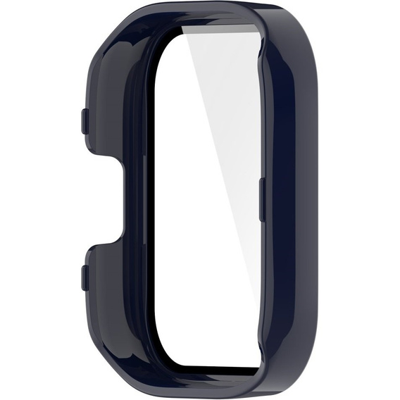 2w1 Etui + Szkło Hartowane do Xiaomi Redmi Watch 3, Granatowe
