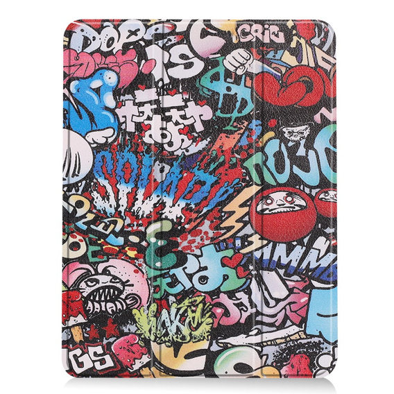 Etui do iPad Air 11" 2025/2024 (7/6 gen.), Smartcase, graffiti