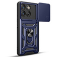 Etui pancerne do Motorola Edge 70, CamShield Slide, niebieskie