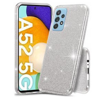 Etui Glitter Case do Samsung Galaxy A52 / A52s, Silver