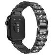 Bransoleta z Diamentami do Huawei Watch Fit 4 / 4 Pro / 3, Czarna
