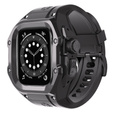 Pasek z Etui SHELLBOX do Apple Watch Ultra/Ultra 2 49mm, Czarne