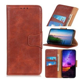 Skórzane Etui Wallet do Xiaomi Redmi Note 8 - Brown