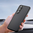 Etui do Samsung Galaxy S25 FE, Fusion Hybrid, przezroczyste / czarne