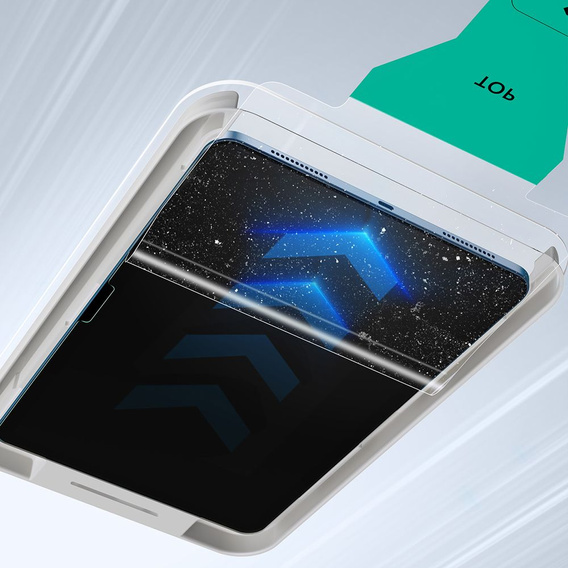 Szkło Hartowane ESR do iPad 11" 2025 A16 (11 gen.) / iPad 10.9" 2022 (10 gen.), z ramką do montażu (2 sztuki)