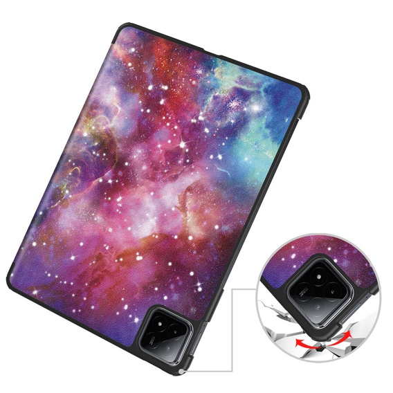 Etui do Xiaomi Pad 6S Pro 12.4, Smartcase, galaxy