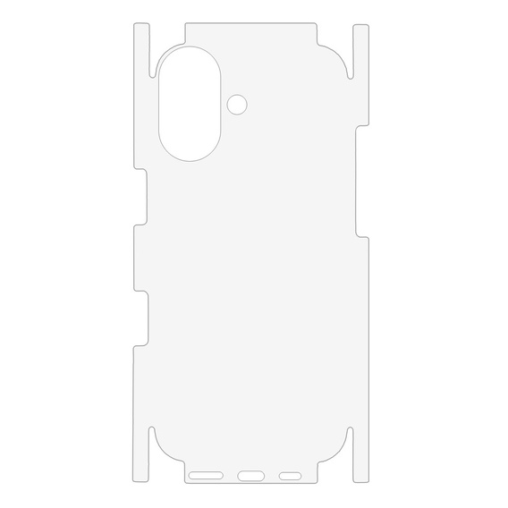 Folia na tył telefonu do iPhone 17