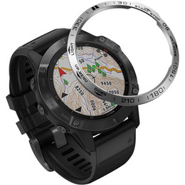 Nakładka Bezel Ring do Garmin Fenix 6 / 6 Pro, Srebrny