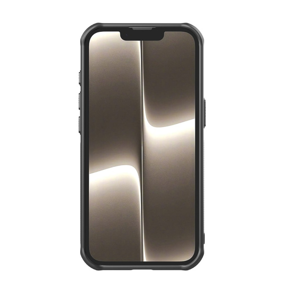 Etui do iPhone 16e, pancerne Nillkin, Icelade Prop, do Magsafe, czarne
