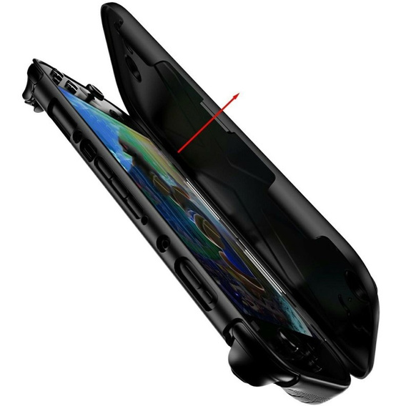 Pełne ochronne etui do Nintendo Switch 2 – czarne