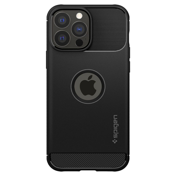 Etui Spigen do iPhone 13 Pro Max, Rugged Armor, czarne