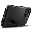 Etui Spigen do iPhone 16 Pro Max, Tough Armor Mag MagSafe, czarne + Szkło Hartowane 9H