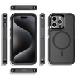 Etui do iPhone 15 Pro Max, MagForce MagSafe, czarne