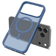 Etui do iPhone 17 Pro, Matt Case, do MagSafe, matowe niebieskie