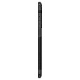 Etui Spigen do Samsung Galaxy S25 Edge, Tough Armor MagSafe, czarne + Szkło Hartowane 9H