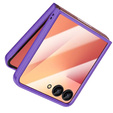 Etui do Samsung Galaxy Z Flip7, z błyszczącym wykończeniem - fioletowe