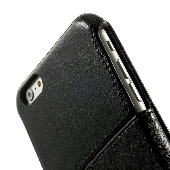 Czarne Etui z klapką do iPhone 6 Plus / 6S Plus