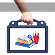 Etui do T Tablet 5G, Cute Patterns, z podstawką, Granatowe