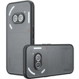Etui do Nothing Phone 2a / 2a Plus, Fusion Hybrid, z ochroną aparatu, matowe / czarne
