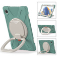 Etui do Samsung Galaxy tab A8 10.5 SM-X200 SM-X205, Pancerne Ochronne, Zielone Białe