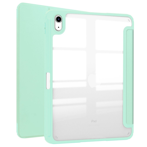 Etui do iPad 10.9" 2022 (10 gen.) / iPad 11" 2025 A16 (11 gen.), Smartcase Hybrid, z miejscem na rysik, zielone