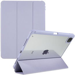 Etui do iPad Pro 12.9" 2022/2021/2020 (6/5/4 gen.), Smartcase Hybrid, z miejscem na rysik, fioletowe