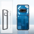Etui Spigen do Nothing Phone 3a, Ultra Hybrid, Space Crystal, Szare