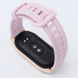 Pasek Silikonowy do Xiaomi Smart Band 10 / 9 / 8, Różowy
