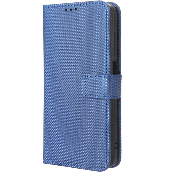 Etui z klapką do Honor 90 Lite 5G, Wallet Smart Magnet, niebieskie