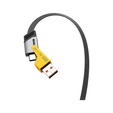 XO Kabel NB283 4w1 USB-C - Lightning + USB + USB-C 60W 1,0m, żółty