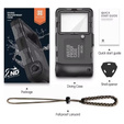 SHELLBOX 2nd gen I Uniwersalne Etui Wodoodporne na telefon z IPX8, czarne
