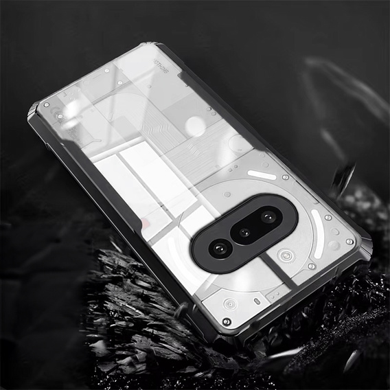 Etui do Nothing Phone 3A, AntiDrop Hybrid, czarne