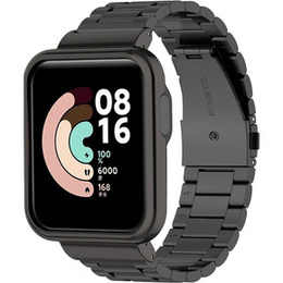 Bransoleta Stalowa do Xiaomi Mi Watch Lite, Czarna