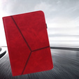 Etui do Lenovo Tab M9, Classic, z miejscem na rysik, czerwone