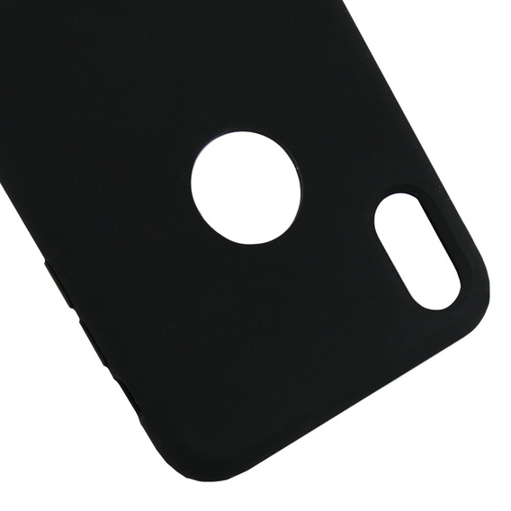 Etui ERBORD Silicone Case do iPhone XS Max - Black