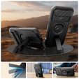 Etui Tech-Protect do iPhone Air, Kevlar MagSafe+, Czarne