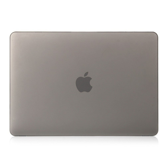 Etui do Macbook Air 13 A1466/A1369, Hard Case Obudowa, Pokrowiec Półprzezroczysty Szary