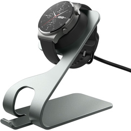 Ładowarka USB Stacja Dokująca do Huawei Watch 3 / 3 Pro / GT 2 Pro, Szara