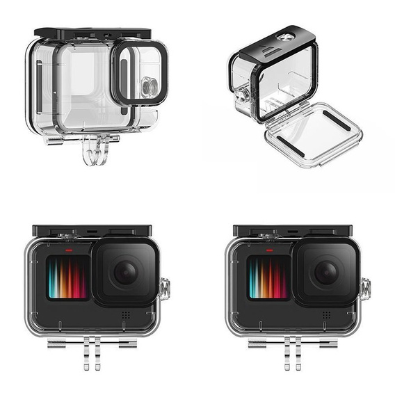 Etui do GoPro Hero 9, Waterproofcase, Clear