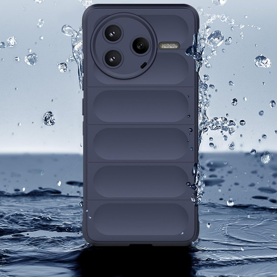 Etui do Xiaomi Poco F7 Pro, Gaming Shockproof, granatowe