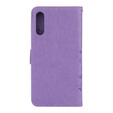 Etui z klapką do Samsung Galaxy A50s / A50 / A30s, Butterfly, fioletowe